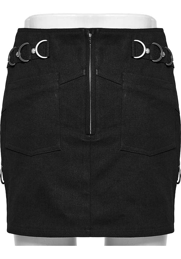 Nyssah Strapped | MINI SKIRT*