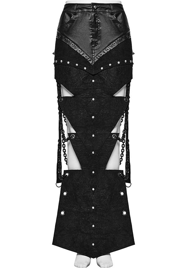 Xena Chained | HIGH SPLIT SKIRT*