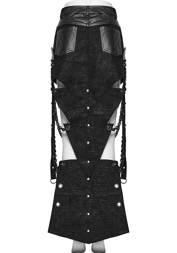 Xena Chained | HIGH SPLIT SKIRT*