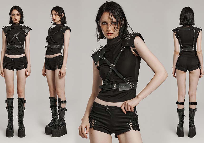 Kali Spiked | BUCKLE HARNESS*