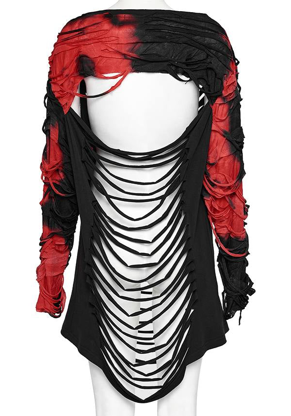 Gideon Distressed | LONG SLEEVE TOP*