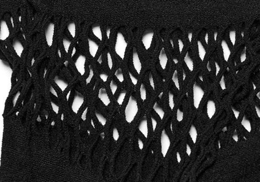 Marcy Fishnet | OFF SHOULDER CROP TOP