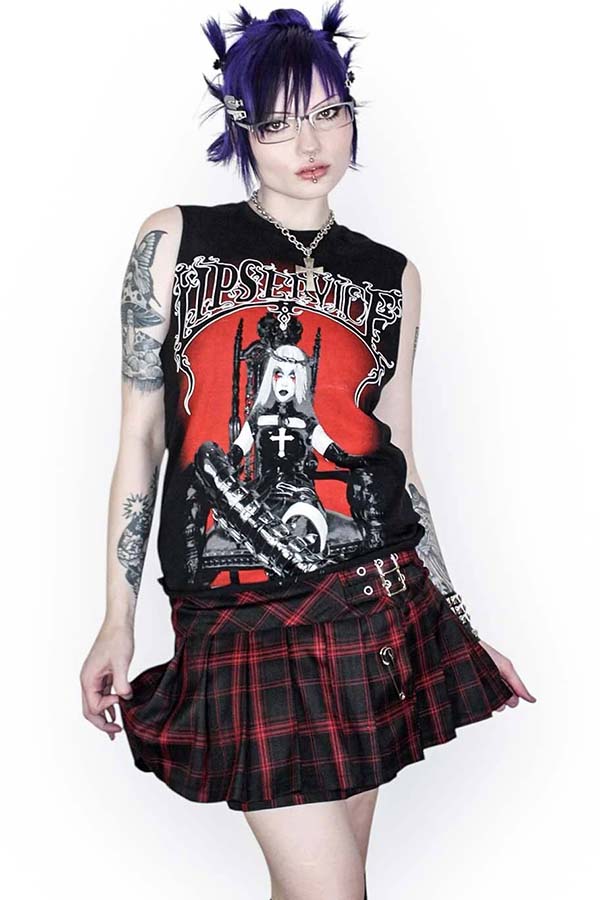 World's End | PLEATED MINI SKIRT