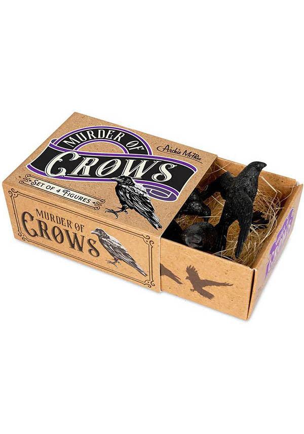 Murder Of Crows | SET - Beserk - ACD13641, all, clickfrenzy15-2023, crow, discountapp, figure, figures, figurine, figurines, fp, gift, gift idea, gift ideas, gifts, gothic gifts, kids toy, may22, mens gifts, novelty, R170522, set, toy, toys