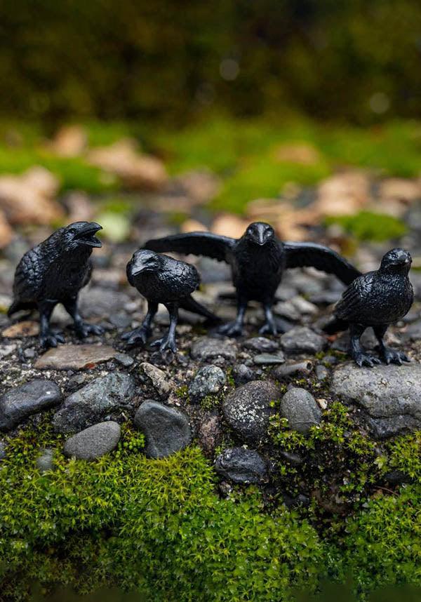 Murder Of Crows | SET - Beserk - ACD13641, all, clickfrenzy15-2023, crow, discountapp, figure, figures, figurine, figurines, fp, gift, gift idea, gift ideas, gifts, gothic gifts, kids toy, may22, mens gifts, novelty, R170522, set, toy, toys