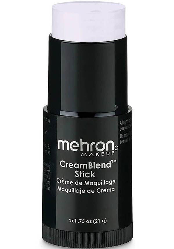 Alabaster | CREAMBLEND STICK - Beserk - all, body, clickfrenzy15-2023, cosmetics, cosplay, cpgstinc, discountapp, face, face paint, foundation, fp, gothic, halloween, halloween cosmetics, halloween makeup, labelvegan, make up, makeup, mehron makeup, repriced260523, sfx, special effects, special fx makeup, tomfoolery, vegan, white