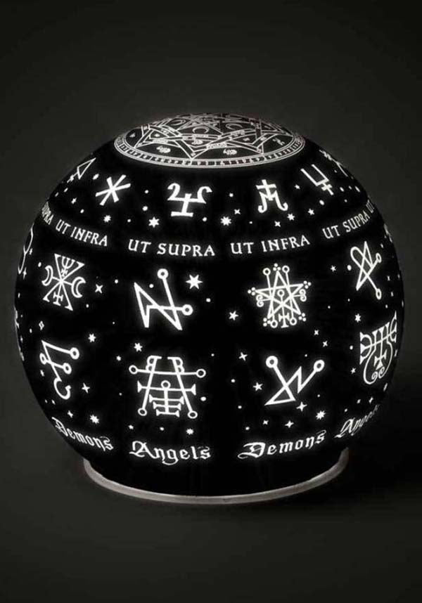 Angels & Demons | GLASS LED LIGHT*