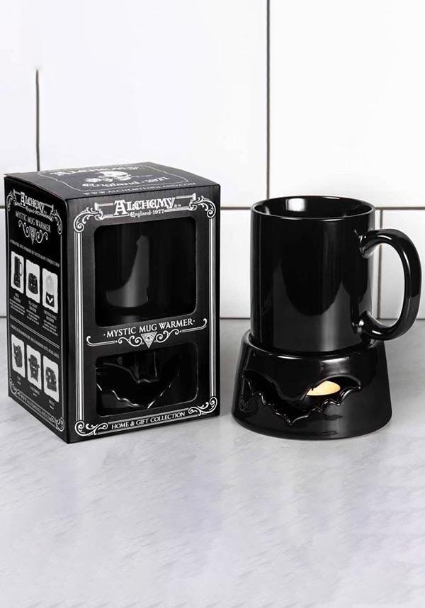 Bat | MUG WARMER SET - Beserk - AGQGUSSZECY, all, bat, bats, candle, clickfrenzy15-2023, cup, discountapp, fp, gift, gift idea, gift ideas, gifts, googleshopping, goth homeware, goth homewares, gothic gifts, gothic homeware, gothic homewares, halloween homeware, halloween homewares, homeware, homewares, kitchen, mar23, mens gifts, mothers day, mothersday, mothersdaycosy, mug, office, office homewares, R150323, tealight
