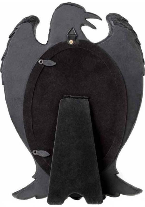 Black Raven | PICTURE FRAME` - Beserk - AG086790, all, black, clickfrenzy15-2023, discountapp, fp, gift, gift idea, gift ideas, gifts, goth homeware, gothic gifts, gothic homeware, gothic homewares, home, homeware, homewares, housewarming, jul22, mens gifts, photo frame, r030722, raven