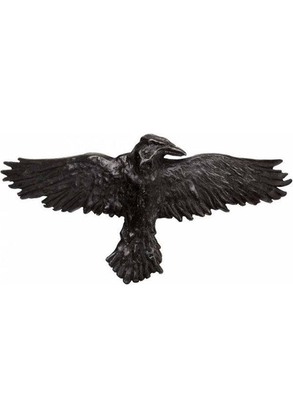 Raven | HAIR CLIP - Beserk - accessories, alchemy gothic, all, aug20, black, clickfrenzy15-2023, clip, discountapp, fp, goth, gothic, gothic accessories, hair, hair accessories, hair clip, hairclip, ladies accessories, raven, witch, witches