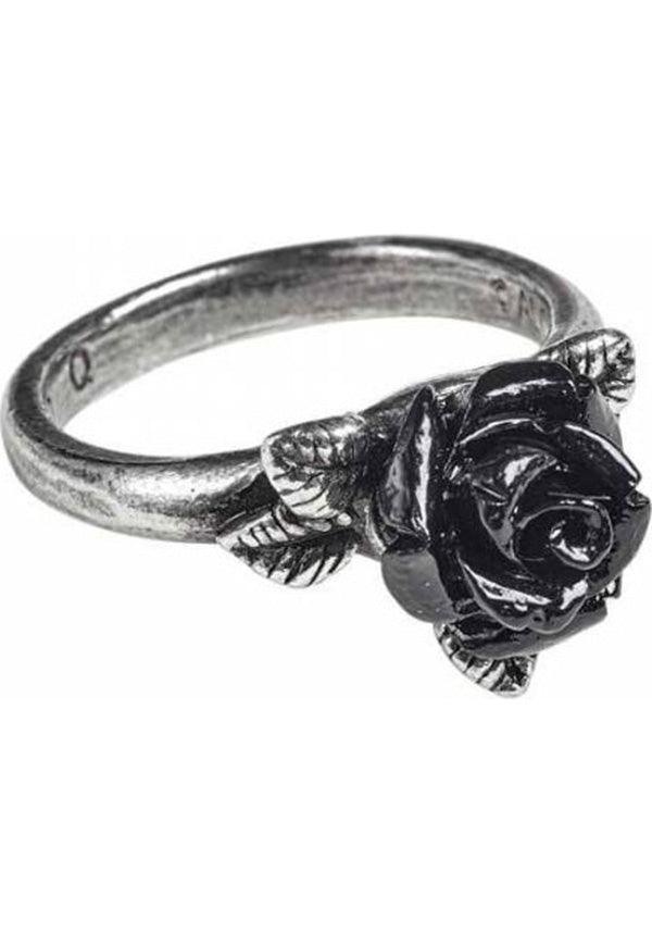 Token of Love | RING - Beserk - accessories, alchemy gothic, all, black, clickfrenzy15-2023, dec19, discountapp, fp, gothic, gothic accessories, jewellery, jewelry, ladies, ring, rose, roses, valentines, valentines day, valentines gifts