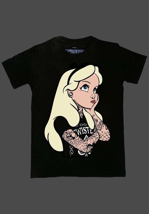 Alice In Wonderland Tattoo T-Shirt