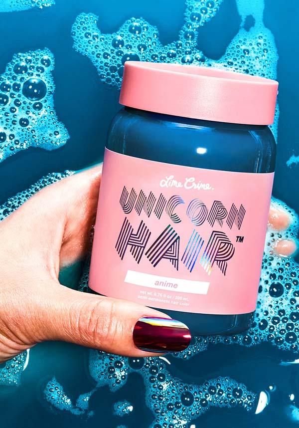 Anime | UNICORN HAIR COLOUR - Beserk - all, blue, clickfrenzy15-2023, cosmetics, discountapp, dye, fp, hair blue, hair colour, hair dye, labelvegan, lime crime, lime crime hair, mermaid, rainbow, vegan