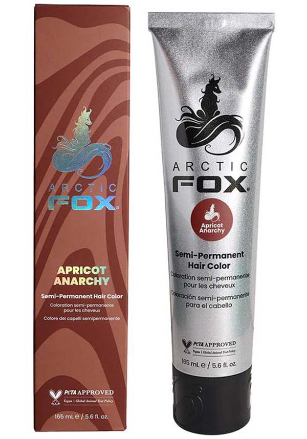 Arctic Fox Apricot Anarchy - Detail View