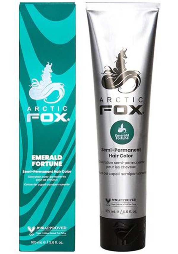 Arctic Fox Emerald Fortune - Close Up