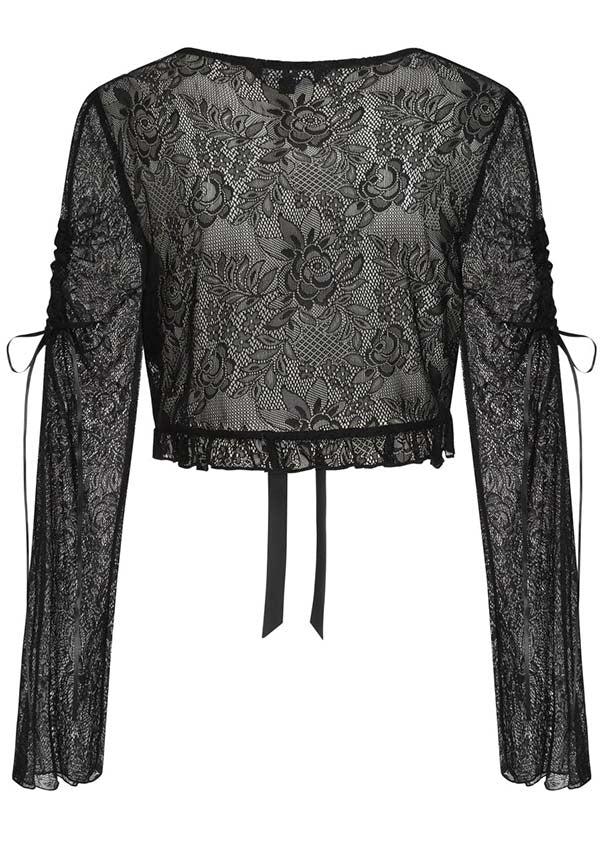 Morticia | LACE TOP*