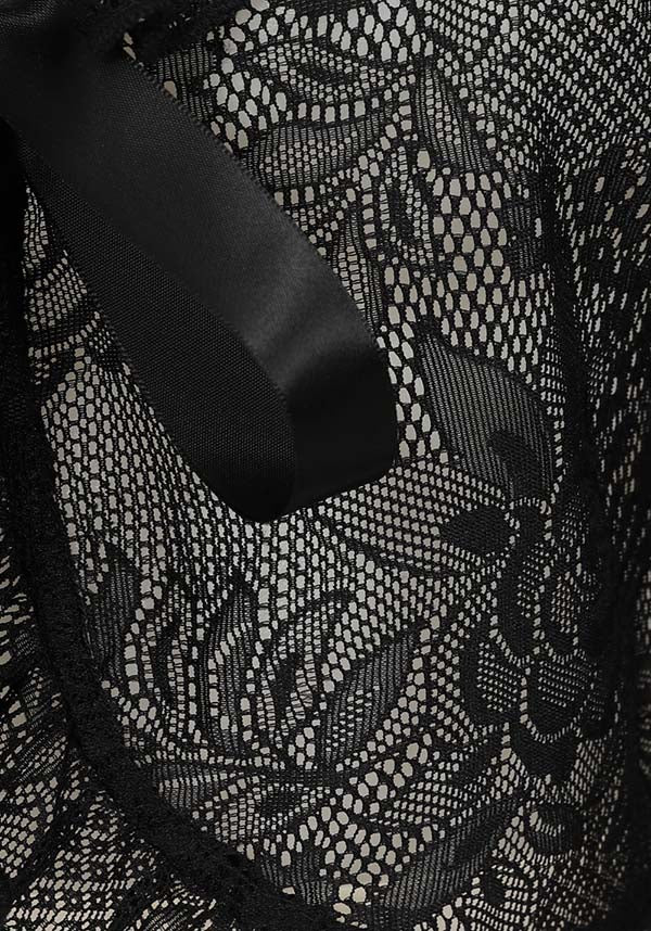 Morticia | LACE TOP*