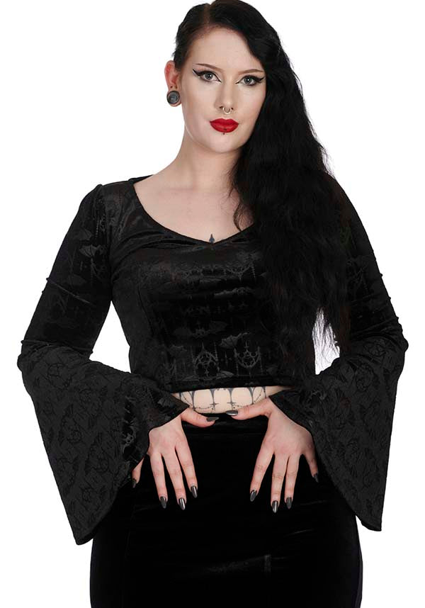 Voodoo Lady Gothic Bat | TOP*