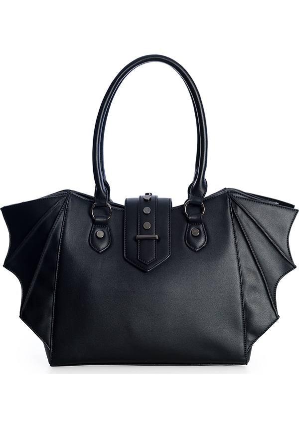 Annabelle | HANDBAG - Beserk - accessories, all, all ladies, BA35337, bag, bags, bat, bat wings, bats, batwing, black, clickfrenzy15-2023, dec21, diaperbag, discountapp, fp, goth, gothic, gothic accessories, gothic bag, halloween bag, hand bag, handbag, handbags, handbags and purses, labelvegan, ladies, ladies accessories, R141221, repriced230523, shoulder bag, vegan, wing, wings