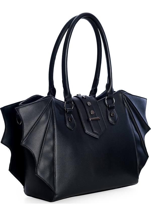 Annabelle | HANDBAG - Beserk - accessories, all, all ladies, BA35337, bag, bags, bat, bat wings, bats, batwing, black, clickfrenzy15-2023, dec21, diaperbag, discountapp, fp, goth, gothic, gothic accessories, gothic bag, halloween bag, hand bag, handbag, handbags, handbags and purses, labelvegan, ladies, ladies accessories, R141221, repriced230523, shoulder bag, vegan, wing, wings