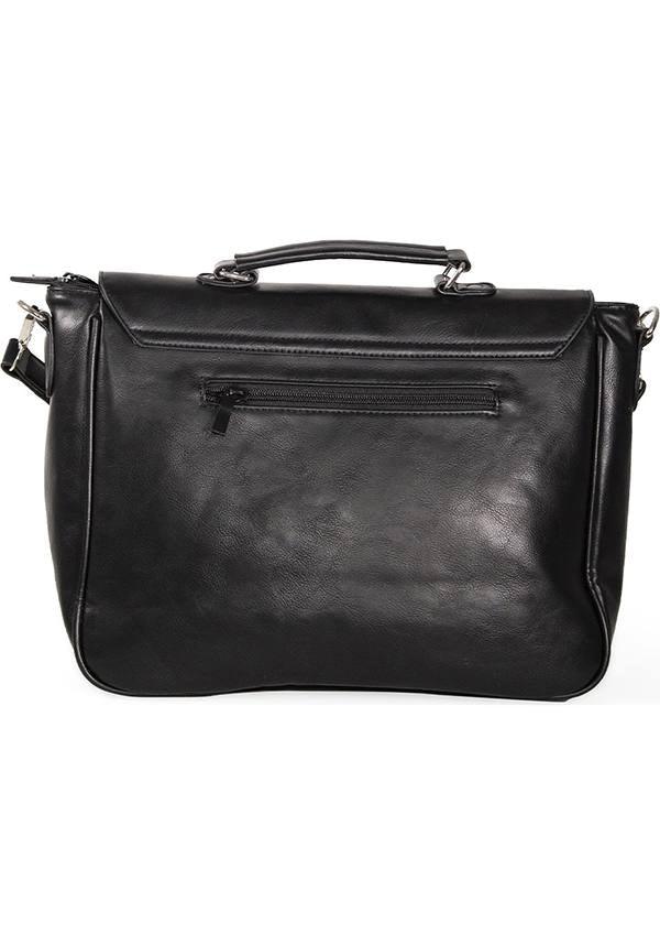 Fire Armour | MESSENGER BAG - Beserk - accessories, all, apr21, bag, banned apparel, clickfrenzy15-2023, discountapp, fp, goth, gothic, gothic accessories, gothic bag, hand bag, handbag, handbags and purses, labelvegan, ladies accessories, mens accessories, messenger bag, punk, shoulder bag, skull, skulls, vegan
