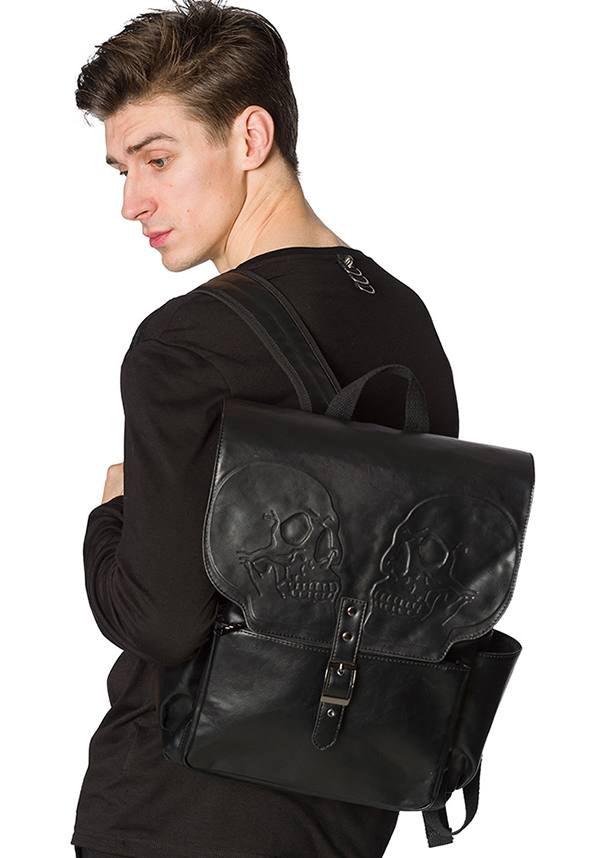 Fire Armour | MESSENGER BAG - Beserk - accessories, all, apr21, bag, banned apparel, clickfrenzy15-2023, discountapp, fp, goth, gothic, gothic accessories, gothic bag, hand bag, handbag, handbags and purses, labelvegan, ladies accessories, mens accessories, messenger bag, punk, shoulder bag, skull, skulls, vegan