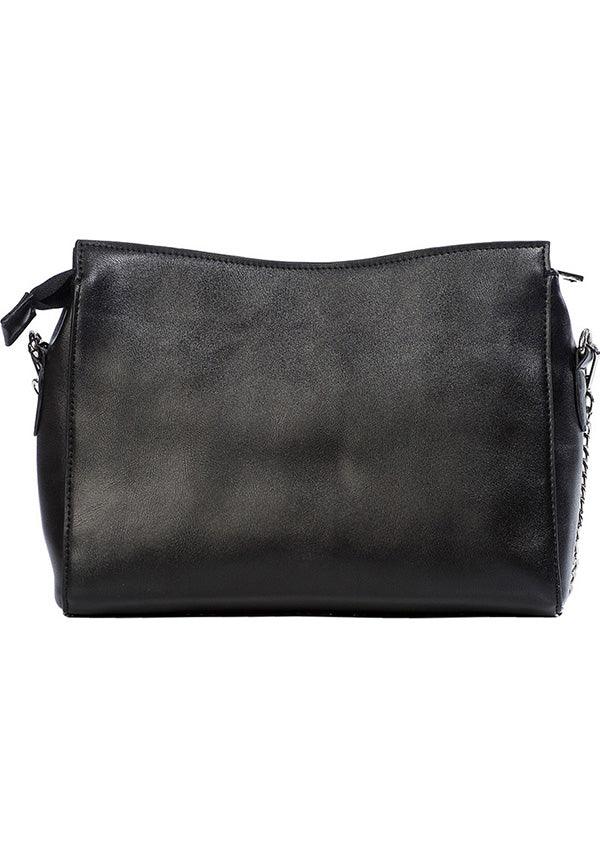 Flash Of Twilight | SHOULDER BAG - Beserk - accessories, all, apr20, bag, bags, black, clickfrenzy15-2023, discountapp, fp, goth, gothic, gothic accessories, gothic bag, hand bag, handbag, handbags and purses, labelvegan, ladies accessories, pentagram, shoulder bag, small bag, vegan