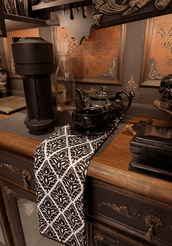 Bat Damask | TEA TOWEL
