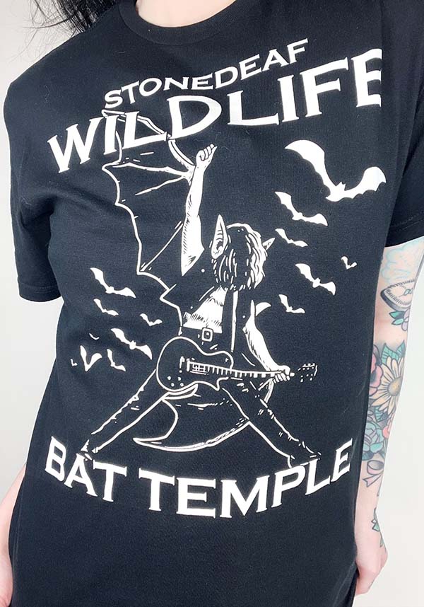 Bat Temple | STONEDEAF CHARITY T-SHIRT**