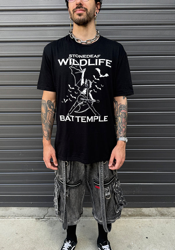 Bat Temple | STONEDEAF CHARITY T-SHIRT**