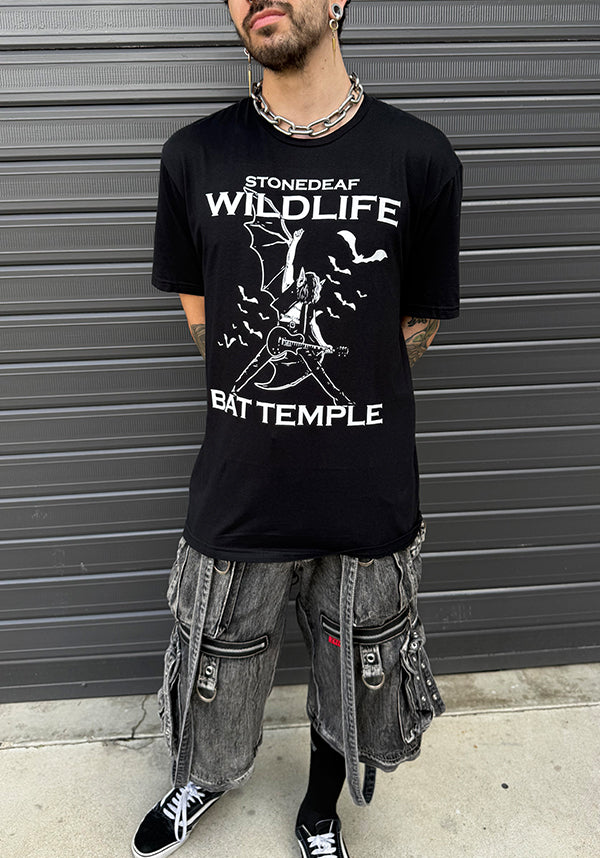 Bat Temple | STONEDEAF CHARITY T-SHIRT**