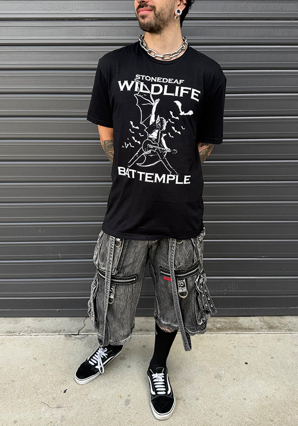 Bat Temple | STONEDEAF CHARITY T-SHIRT**