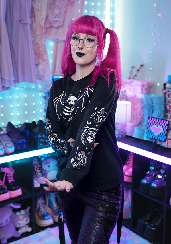 Batty Bones | LONG SLEEVE T-SHIRT