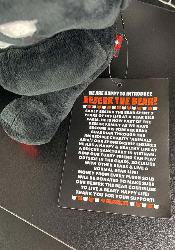 Beserk The Bear | CHARITY PLUSH*