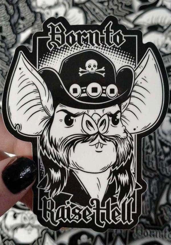 Born To Raise Hell | STONEDEAF CHARITY STICKER**