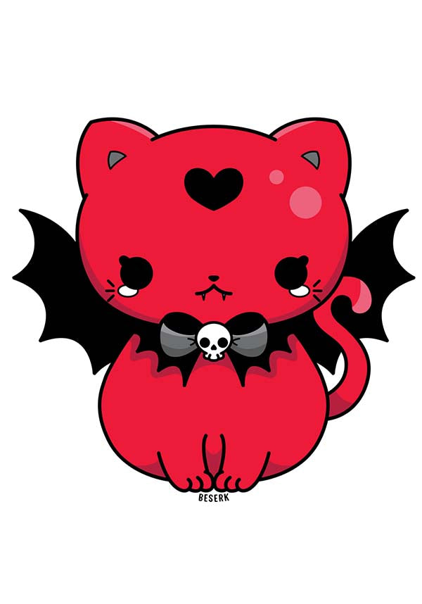 Fanged Familiar | VINYL STICKER*