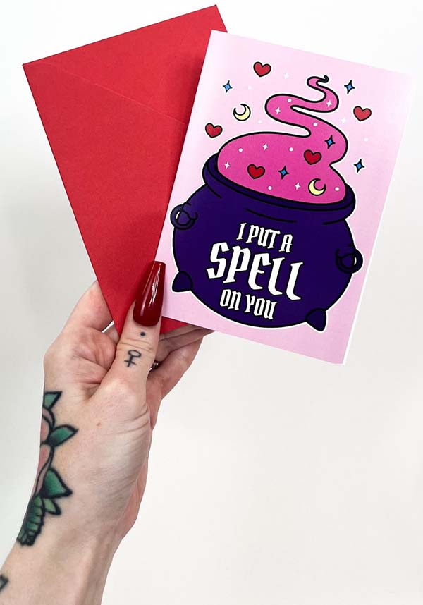 I Put A Spell On You | GREETING CARD*