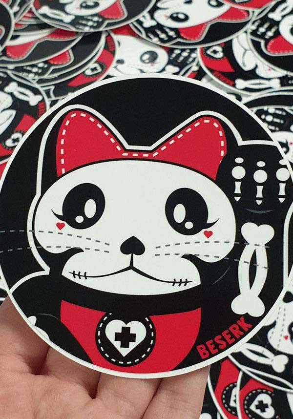 Maneki | ROUND VINYL STICKER*