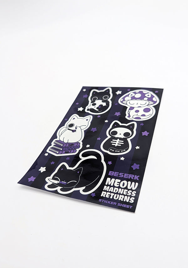 Meow Madness Returns | STICKER SHEET