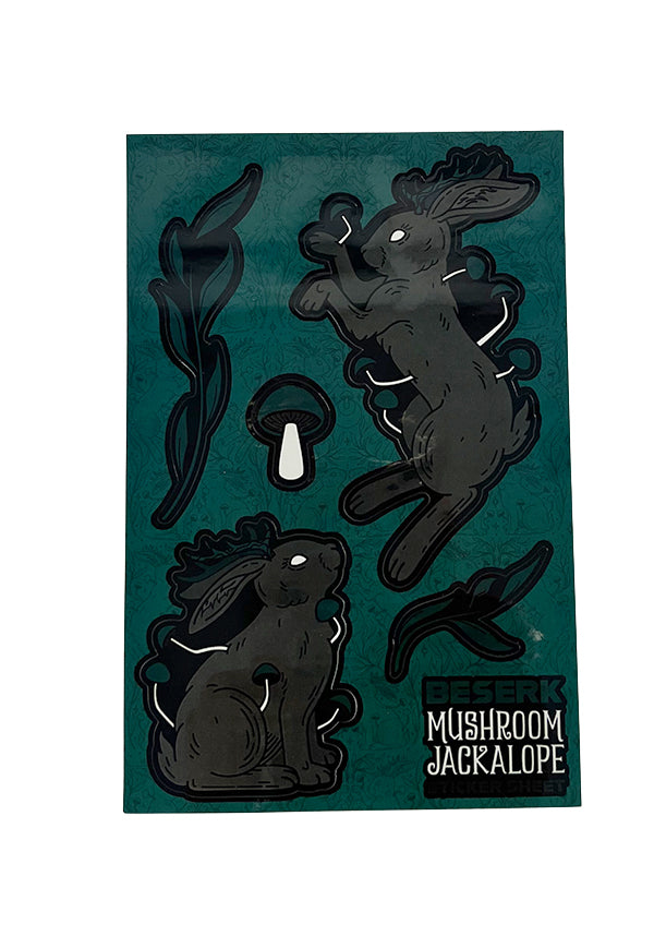 Mushroom Jackalope | STICKER SHEET