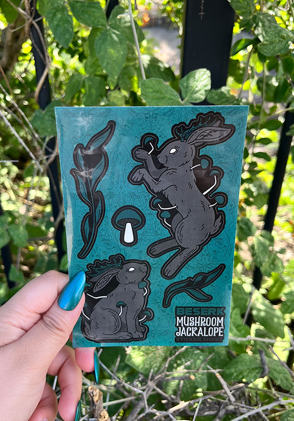 Mushroom Jackalope | STICKER SHEET