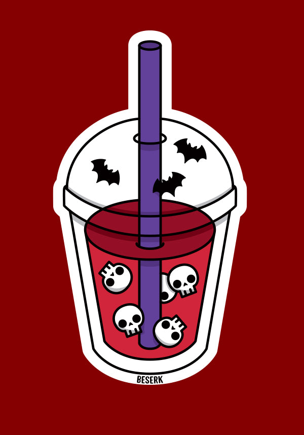 Spooky Boba | VINYL STICKER