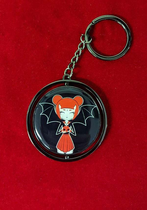 Spooky Scout | SPINNING KEYCHAIN*