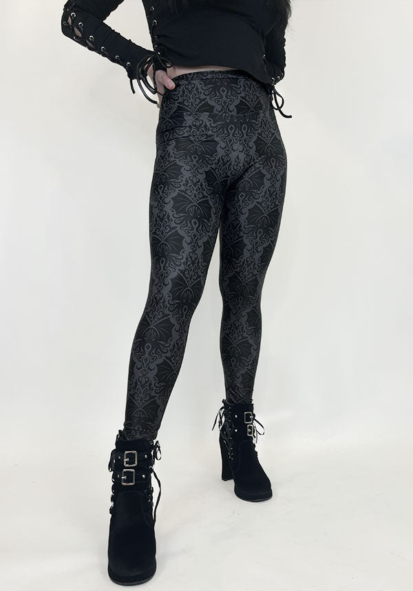 Cthulhu Damask | LEGGINGS*