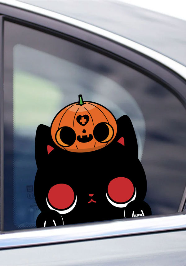 All Hallows Cat | PEEKER STICKER*