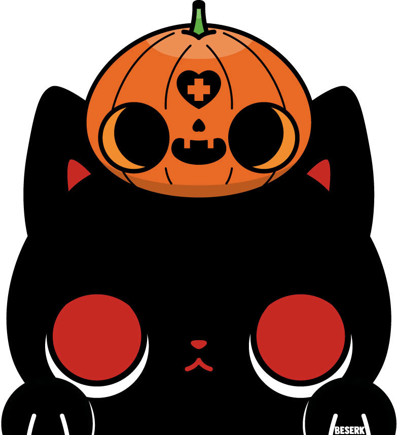All Hallows Cat | PEEKER STICKER*