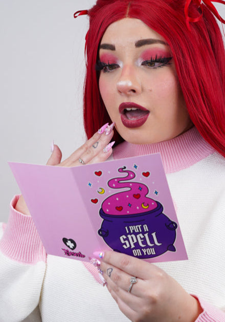 I Put A Spell On You | GREETING CARD*