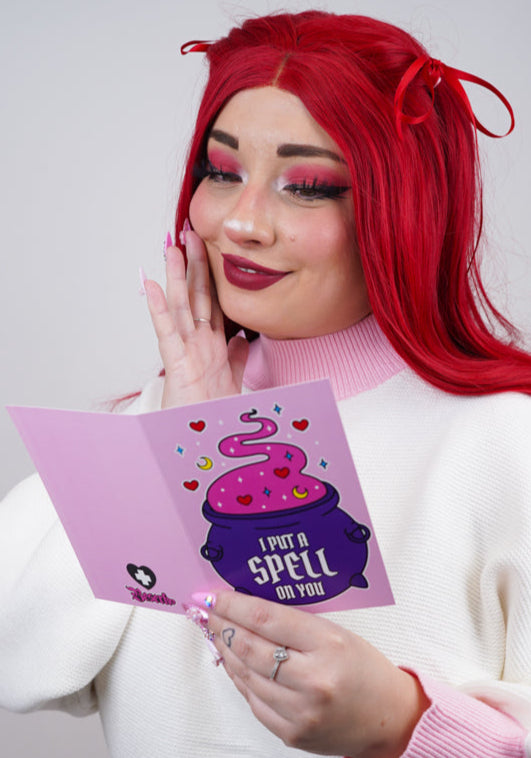 I Put A Spell On You | GREETING CARD*