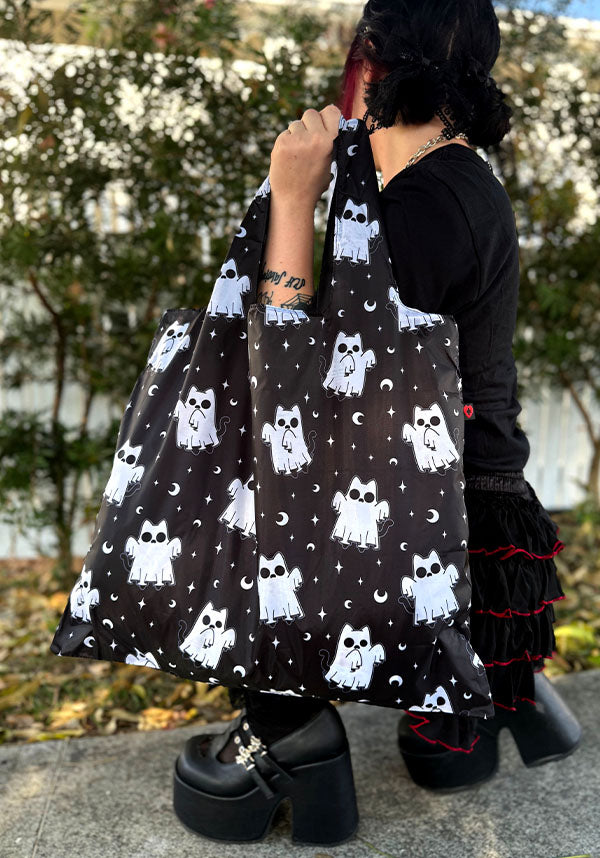 Ghostly Kitties | REUSABLE TOTE BAG