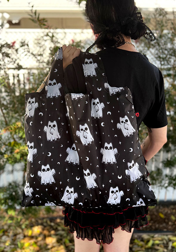 Ghostly Kitties | REUSABLE TOTE BAG